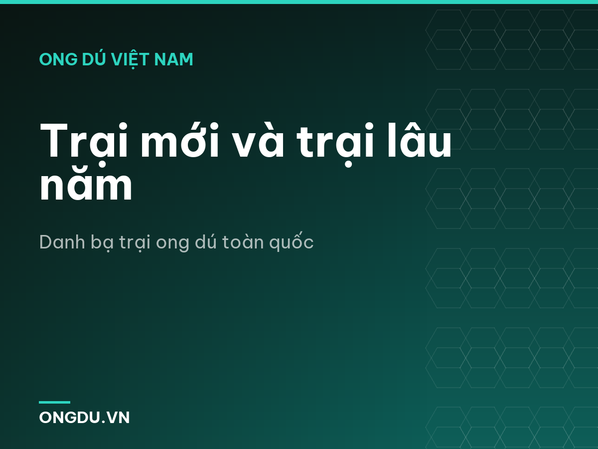 Trại mới và trại lâu năm
