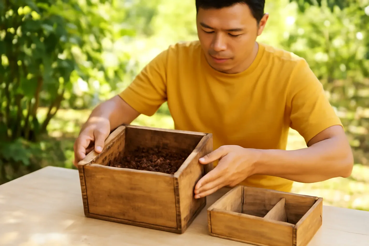 Lịch mở bán trong hồ sơ trại ong dú: đọc mùa tách đàn