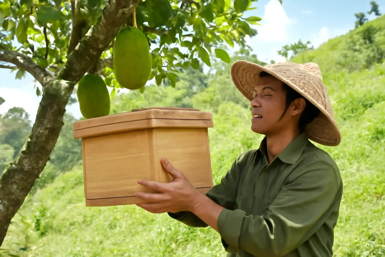 Trại ong dú ở Quảng Nam: vùng gò đồi, rừng keo, mùa giao tổ